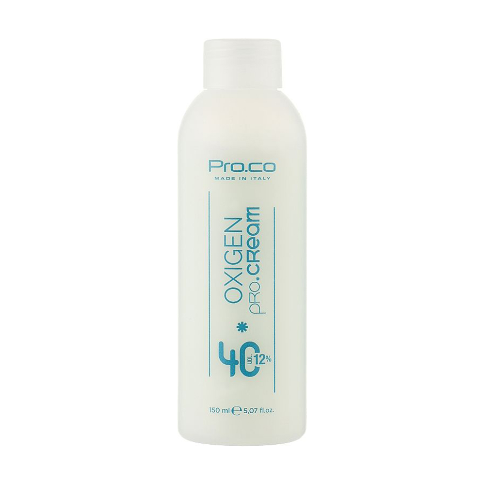 Кремоподібний окислювач Pro.co Oxigen Pro.Cream 40 Vol 12%, 150 мл